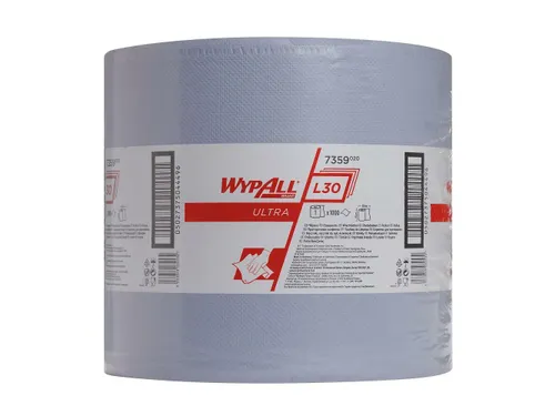 WypAll 7359 poetsdoek L30 3-laags blauw 380mtrx35cm
