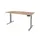 Dextro Plus Zit-sta Bureau Elektrisch 160x80 Honey Castello 25mm Alu