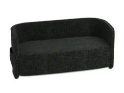 sofa,2-zits,stof antraciet,HxBxD 760x1570x760mm,2zijvakken