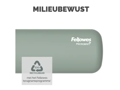 Polssteun Fellowes Breyta palm saliegroen 6x18cm