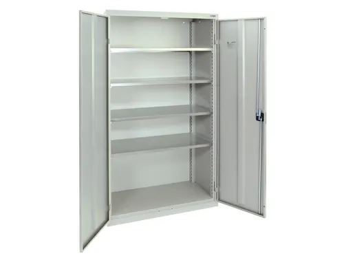 universele kast,HxBxD 1800x1000x500mm,4xStalen bodem,klinksluiting
