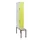 Dubbeldekse dekenkist,HxBxD 1950x300x815mm,1x2vak.,vak B 300mm