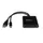 Mini Displayport Naar Displayport Multi-monitor Splitter 2-Poorts Hub