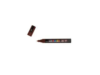Verfstift Posca PC5M Medium Punt 1,8-2,5mm Chocolade bruin - 3