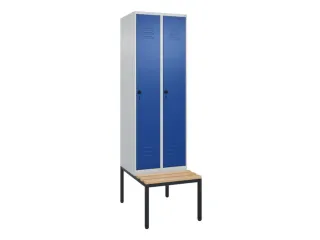 locker voor scheiding van kleding,HxBxD 2120x600x815mm,2vak - 1
