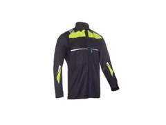 Sioen 076V Rufford overhemd, maat L, blauw/geel, per stuk