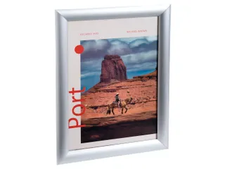 Wand poster lijst A3 aluminium/kristal - 15