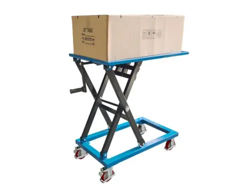 Mobiele heftafel met spindel,draagverm. 350kg,platform LxB 950x600mm