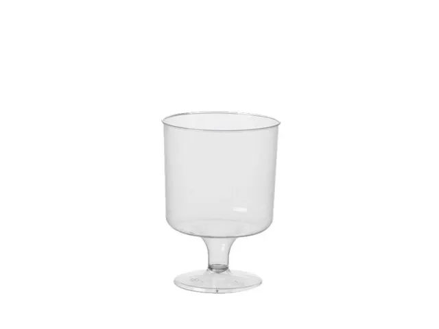 Wijnglas Papstar 200ml Ø 72 mm kunststof transparant 10 stuks