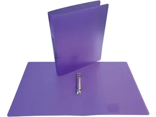 ringmap, voor ft A4, uit PP, 2 ringen van 25mm, transparant paa - 4