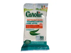 Carolin Vochtige Doekjes Eucalyptus 80 Stuks
