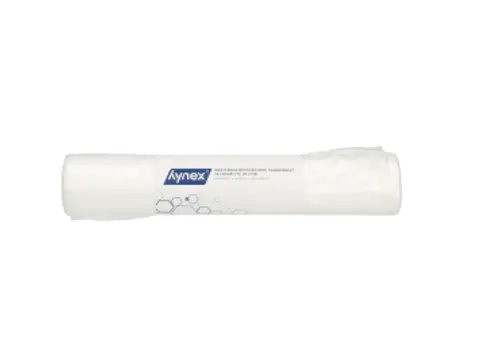 Afvalzak Hynex 45x50cm HDPE recycled T15 20L transparant rol à 50 stu