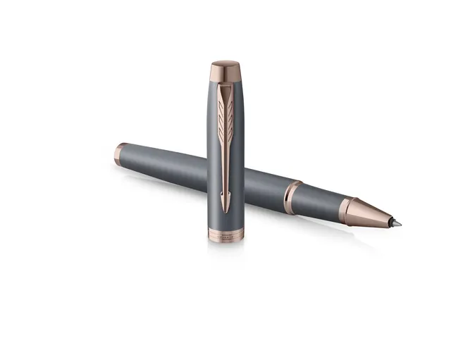 Rollerpen Parker IM Finish Touch Slate fijn zwart