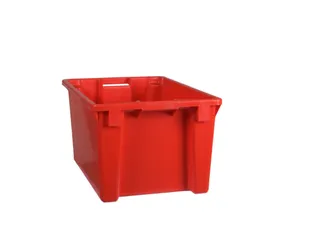 Draaistapelbak Pp Hxlxb 300X600X400Mm 50L Rood - 1