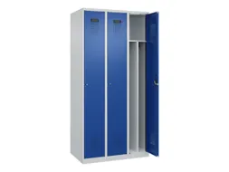 locker voor scheiding van kleding,HxBxD 1850x900x500mm,3vak