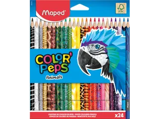Kleurpotlood Maped Color'Peps Animals set à 24 kleuren - 3