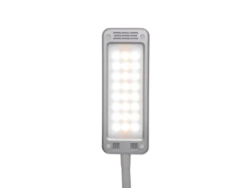 Bureaulamp MAUL Pearly LED colour vario dimbaar zilver