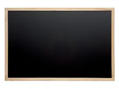 Krijtbord MAUL 30x40cm zwart onbewerkt hout