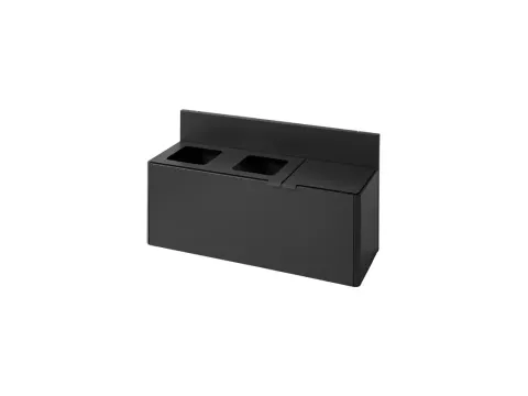 Unité de tri des déchets murale Bica Basic 912 3x15 litres