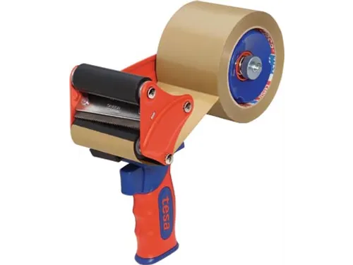 Tesa 6075 Premium Handdozensluiter Tapedispenser 75mm Rood