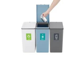 Afvalbak Morandi Touch Bin 40 Liter Blauw - 4