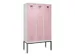 locker voor scheiding van kleding,HxBxD 2120x1200x500mm,3vak