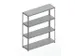 Rayonnage Grande Largeur Hxlxp 2470x2004x600mm Charge Maxi/tablette 50