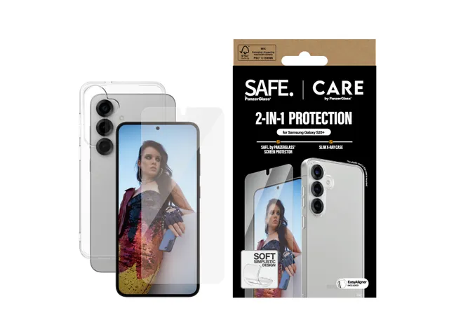 PanzerGlass CARE by Fashion 2-in-1 Bundle Samsung Galaxy S25+, Sams