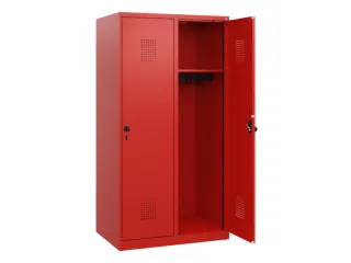 schoollocker,HxBxD 1530x800x500mm,2vak,vak B 400mm,draaigrendel - 1