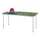 werkplaatsbureau,HxBxD 720x1700x800mm,RAL7035,front RAL6011