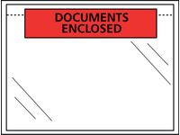 Paklijstenvelop Quantore Zelfklevend Documents Enclosed 165x115mm 1000
