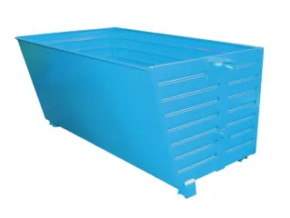 Kiepbak 1000x2000x1200mm 2m³ 170kg Draagverm. 2000kg Ral2000 - 1