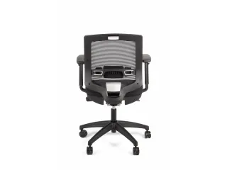 Bureaustoel EN1335 Linea New Malice 01 zwart/zwart met 1D armleuning - 4