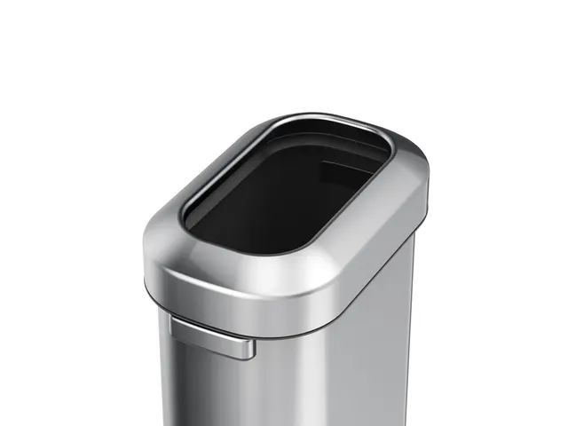 Urban Open Top Afvalbak 60 Liter Mat RVS