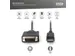 DisplayPort-adapterkabel type DP DVI (24+1) St/St 2m met slot Full HD