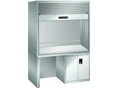 pc-kast,HxBxD 1900x1434x725mm,toetsenbordblad,romp RAL7035