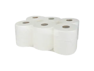 Midi poetspapier cellulose 2-laags 6 Rol 78m - 1