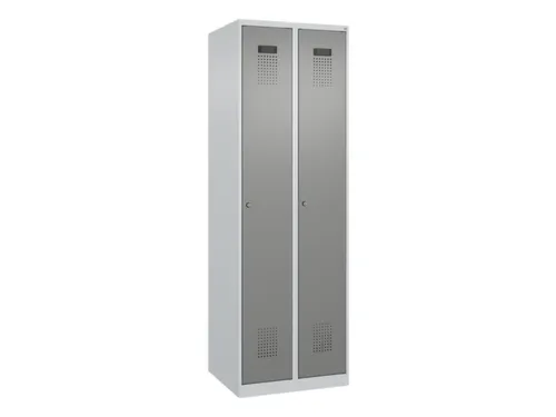 locker voor scheiding van kleding,HxBxD 1850x600x500mm,2vak
