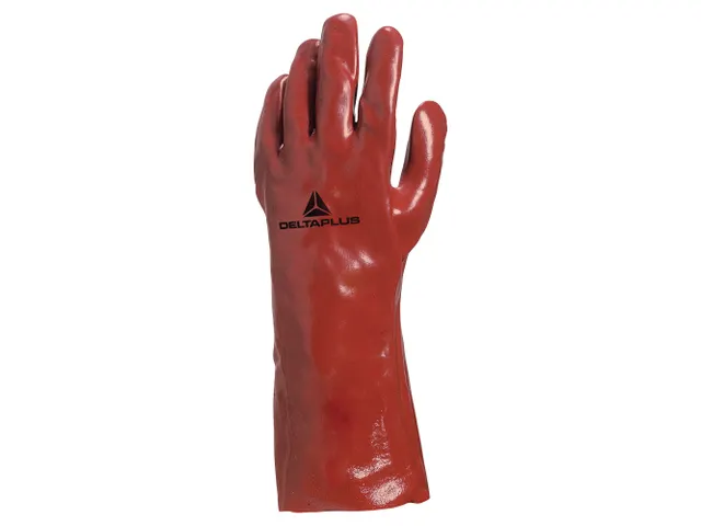 Delta Plus PVC 7335 PVC handschoenen, rood, maat 10, 12 paar