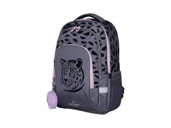 Schooltas Walker Fame ACE Leopard Light Grey