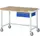 Werkbank H 880x1250x700mm Beukenhouten Werkblad 1lade