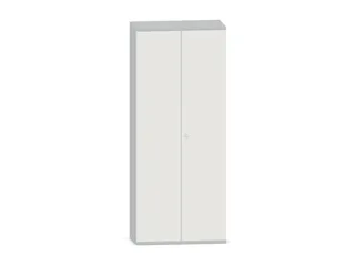 kantoorkast,HxBxD 1920x800x430mm,decor romp lichtgrijs,decor front wit - 1