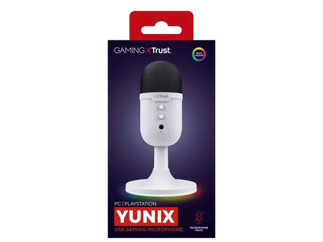 Gxt234W Yunix Gaming Microfoon 25374 USB wit