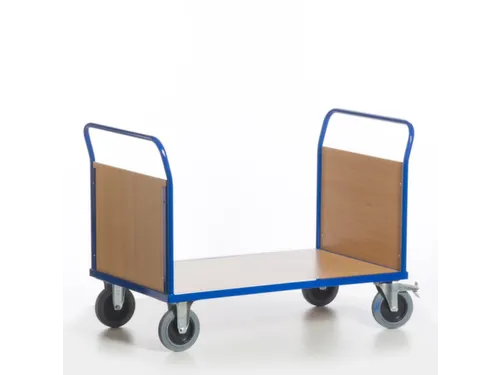 dubbele kopwandwagens,draagverm. 600kg,laadvl. LxB 1200x800mm