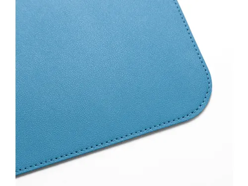 Onderlegger oprolbaar Sigel blauw-groen, 800x300x2mm imitatieleer, dub