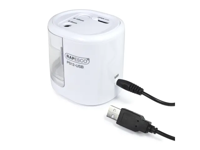 automatische puntenslijper PS12 met USB wit