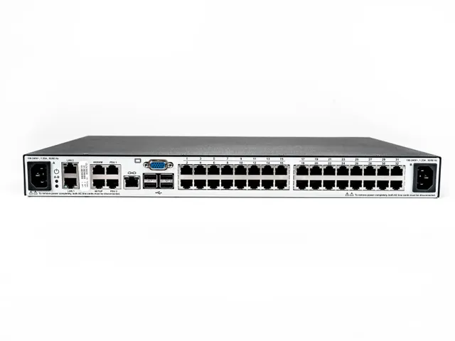 MergePoint Unity 32 poorten, 2 digitale KVM-paden, dubbele AC-voeding