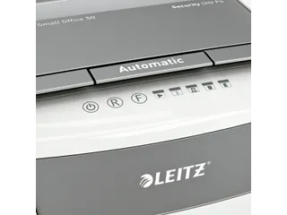 Papiervernietiger Leitz IQ Auto+ Small Office 50X P4 snippers 4x28mm - 16