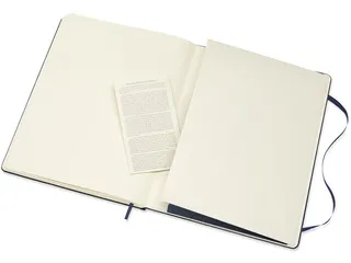 Notitieboek Moleskine XL 190x250mm blanco hard cover sapphire blue - 5