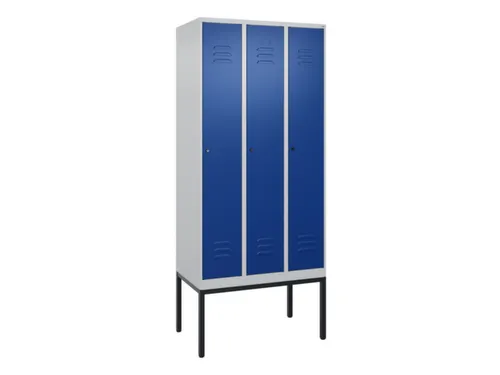 locker voor scheiding van kleding,HxBxD 2120x900x500mm,3vak